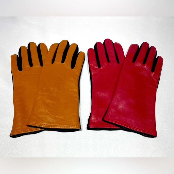 Accessories - 2 pair of leather upper driving gloves size L / XL